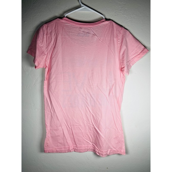 The Beatles All You Need Is‎ Love Graphic T-Shirt Womens Large Pink - Picture 2 of 7